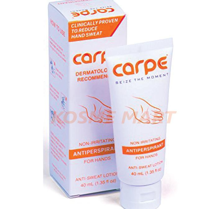 Jual TERBARU CARPE LOTION ANTIPERSPIRANT, KHUSUS UNTUK TANGAN & KAKI