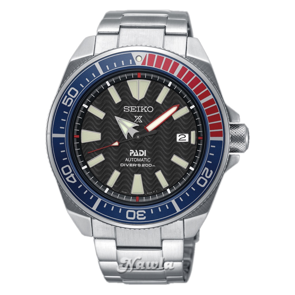 Seiko Prospex SRPF09K1 Samurai PADI Pepsi - Jam Tangan Pria SRPF09
