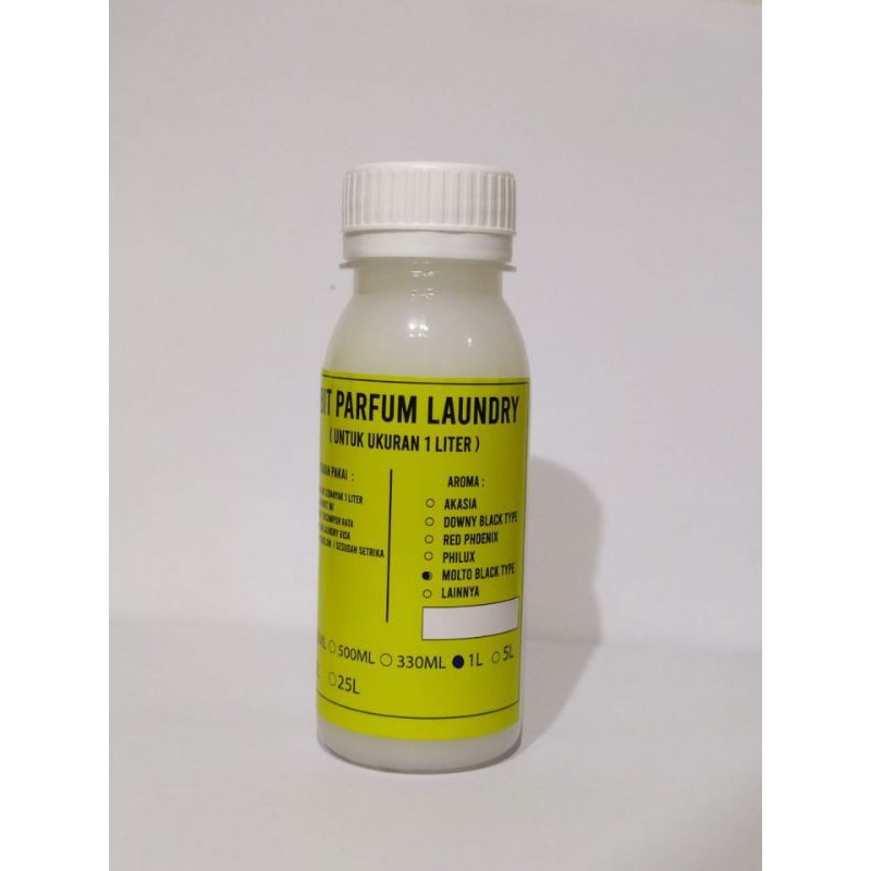 BIBIT BIANG PARFUM LAUNDRY 100ML(BUAT DICAMPUR 1 LITER AIR MINERAL)