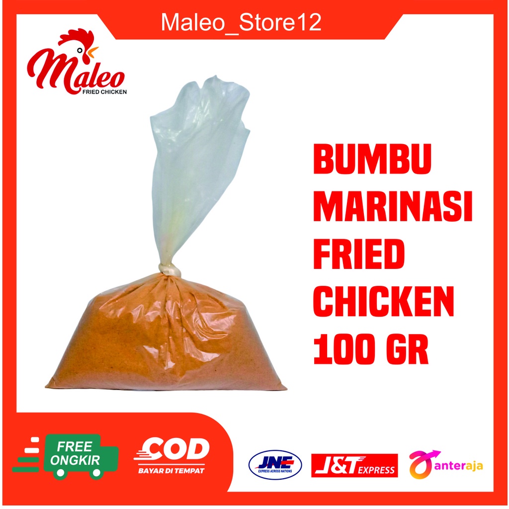 

Bumbu Marinasi original 100 gr fried chicken by maleo fried chicken