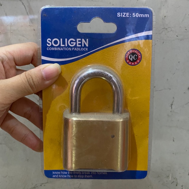 GEMBOK SOLIGEN PADLOCK 50 mm