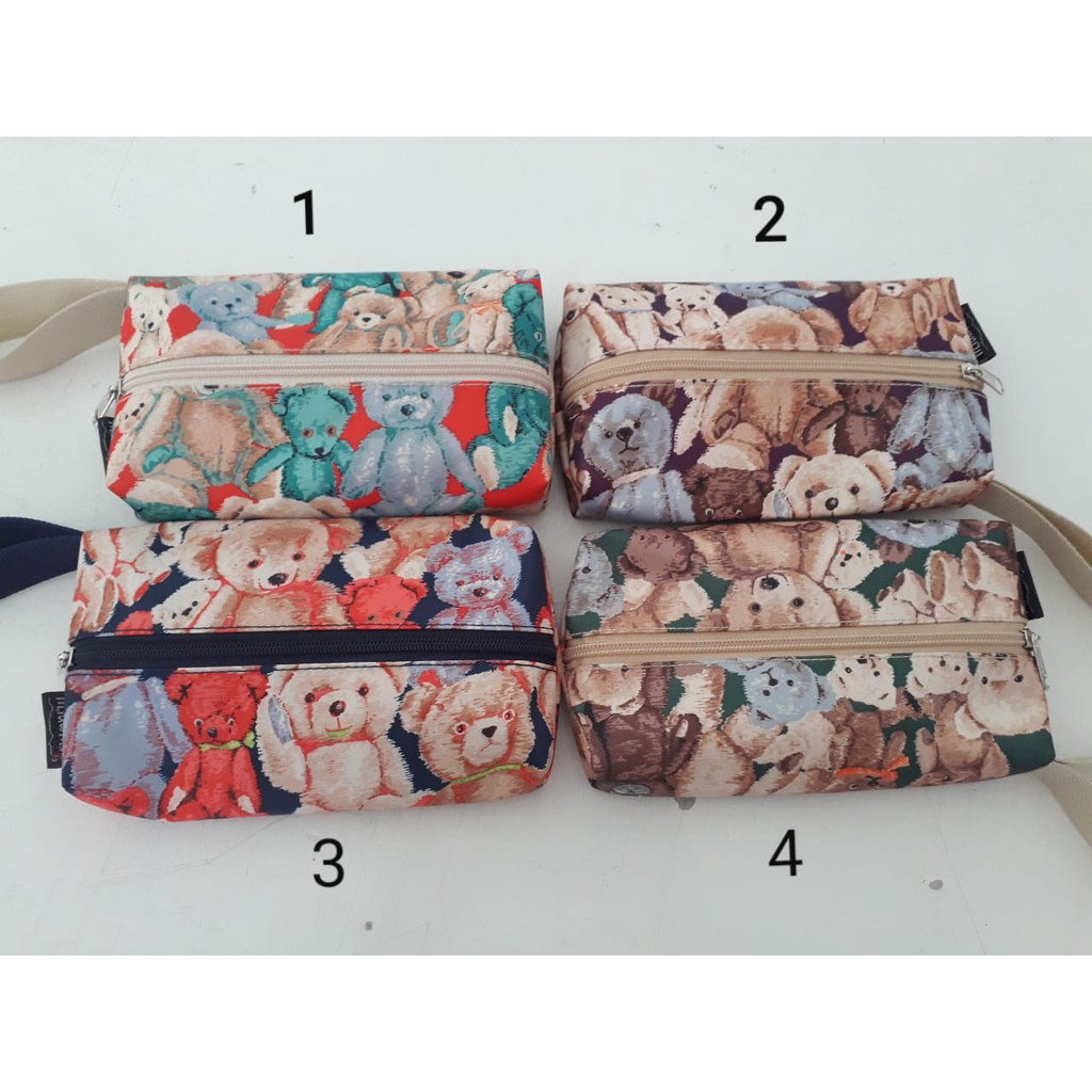 tempat tisu 2 muka polos dan motif lucu