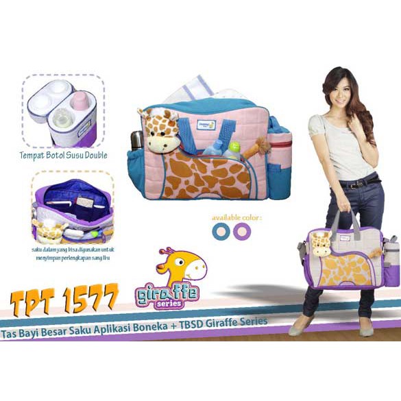 Tas Bayi Snobby Besar Giraffe Series TPT1577 | Shopee Indonesia