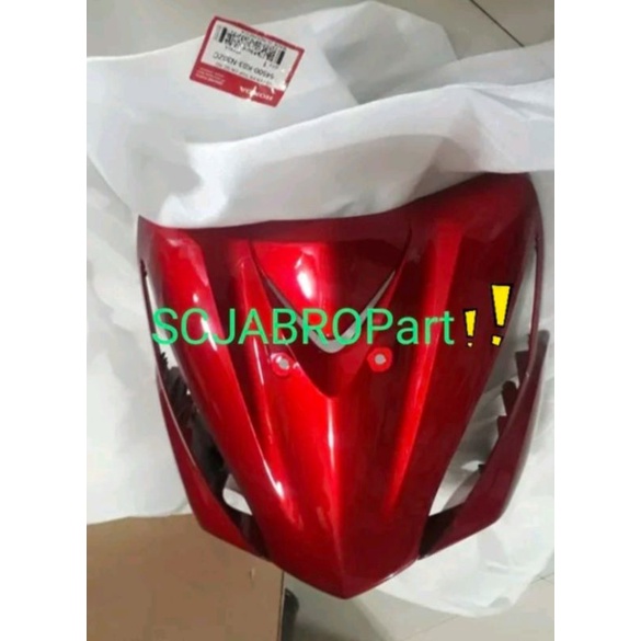 COVER FRONT TOP RED MAROON HONDA REVO FI..64500 K03 N30ZC...ORI AHM