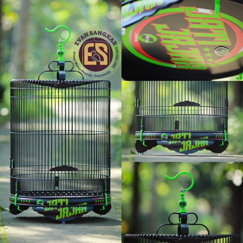 SANGKAR MURAI EBOD JAYA JATI JAJAR NO 2 KOMPLIT