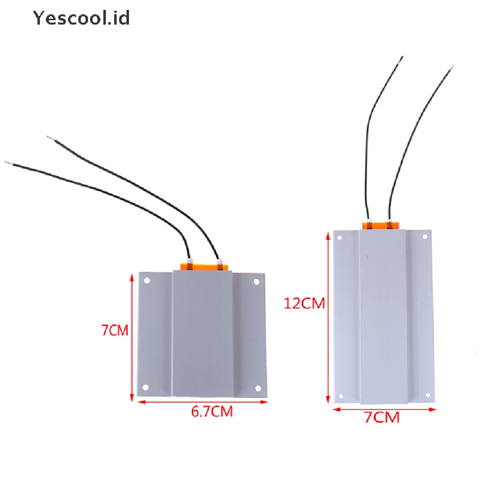 Plat Pemanas Thermostat Ptc 220v Untuk Led Belakang