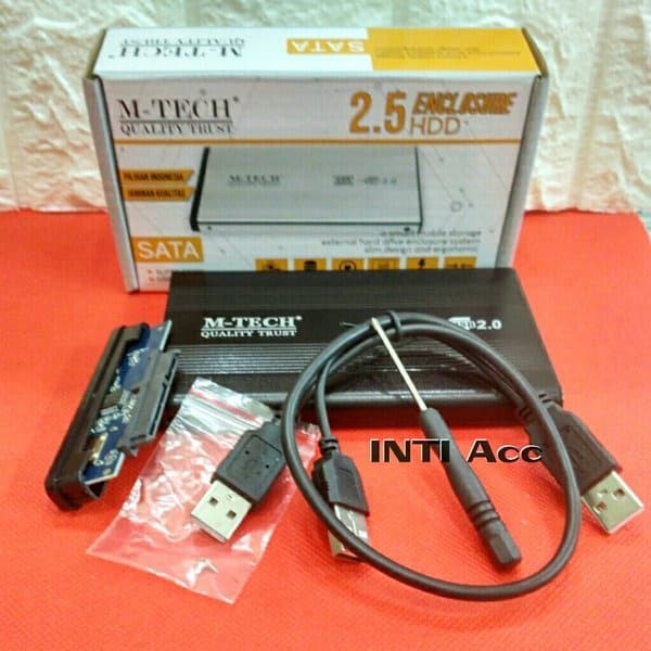 Casing Hardisk External 2.5&quot; IDE M-Tech USB 2.0 - Case HDD