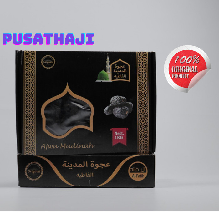 

PRODUK TERBAIK - 1KG KURMA AJWA MADINAH/KURMA NABI ASLI ARAB 1 KG