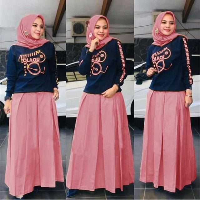 Setelan Rok naomi - Set Rok wanita murah - setelan rok wanita - setelan rok casual/fashion wanita