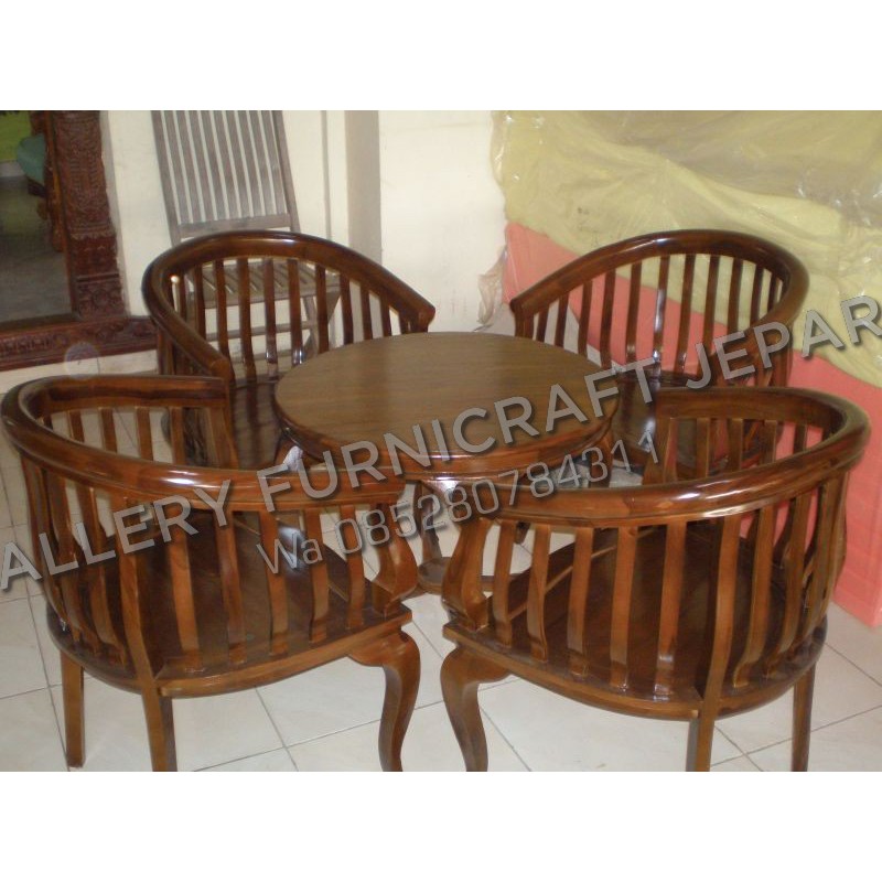 60 Koleksi Model Kursi Kayu Teras HD Terbaru