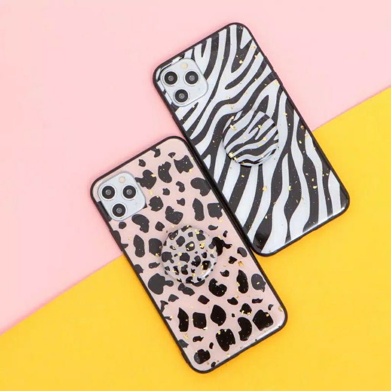 Leopard Zebra Casing Case Iphone Vivo Xiaomi 6 7 8 X XS XR 11 Pro Max
