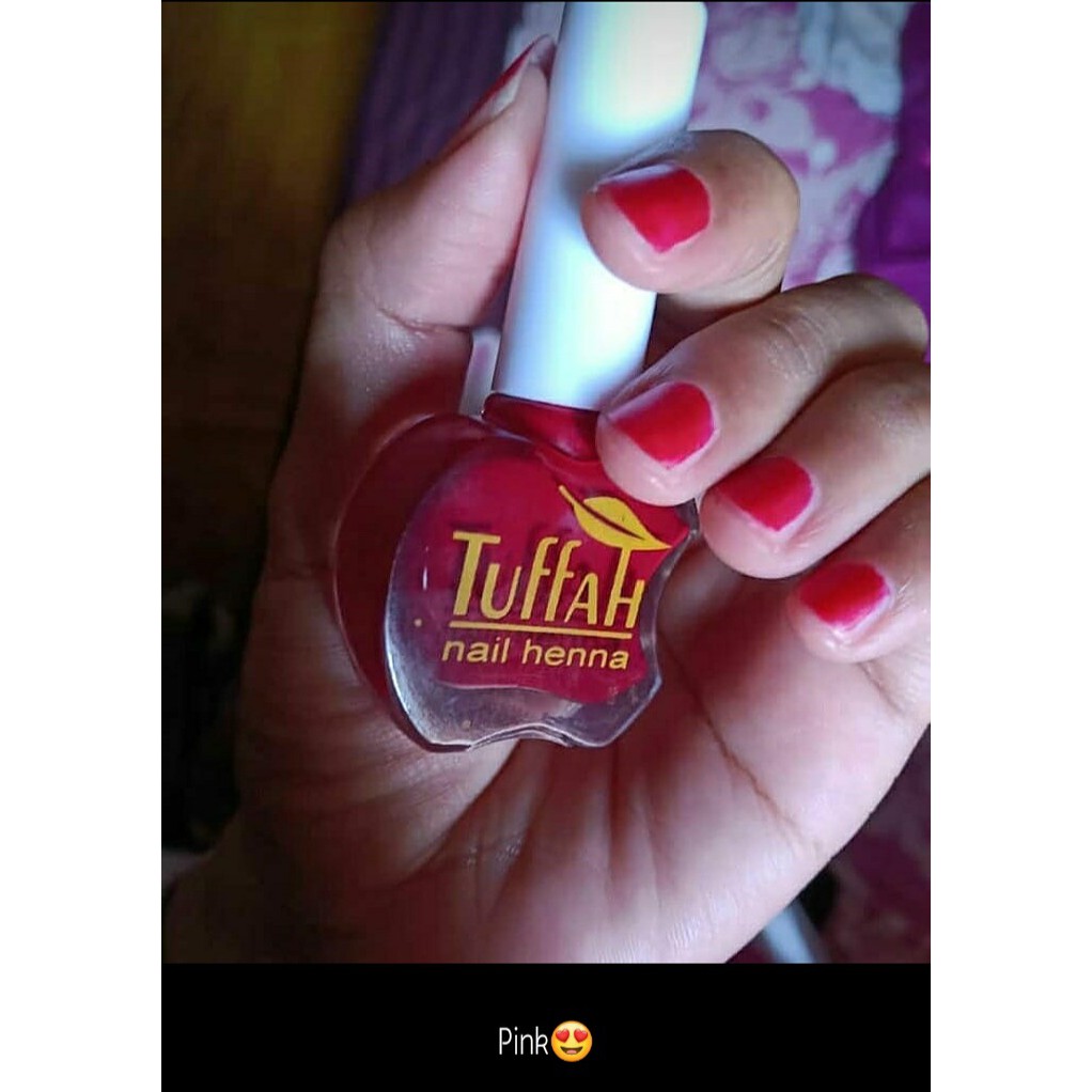 Kutek Halal/Tuffah Nail Henna/Henna Muslimah/Cat Kuku Halal Muslimah/COD BAYAR DI TEMPAT