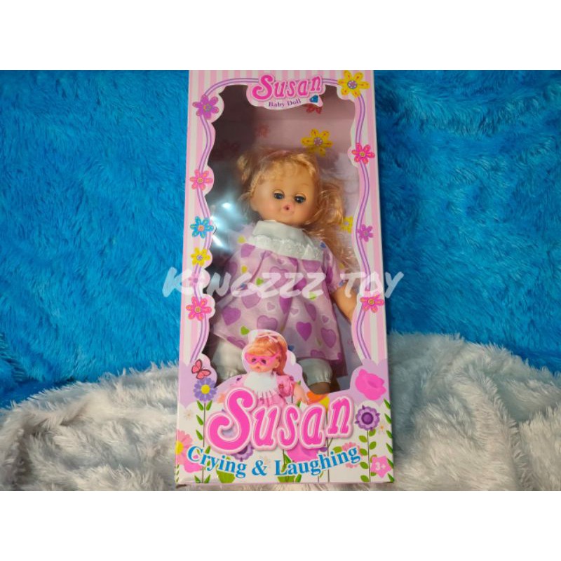 BONEKA SUSAN CRYING AND LAUGHING