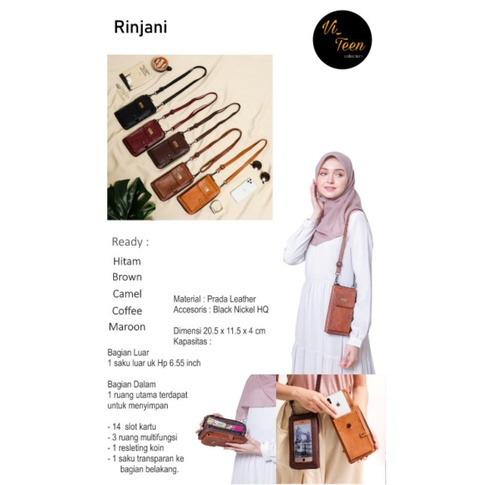 Tas Dompet Hp Selempang Rinjani