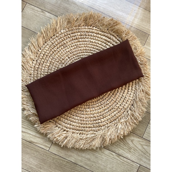 Selendang sifon Hycon/senteng-coklat