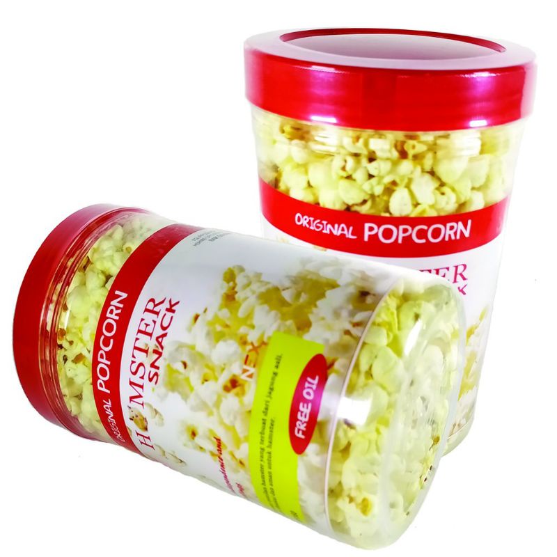 Makanan Hamster Popcorn Cemilan Original Snack Huft Hamster