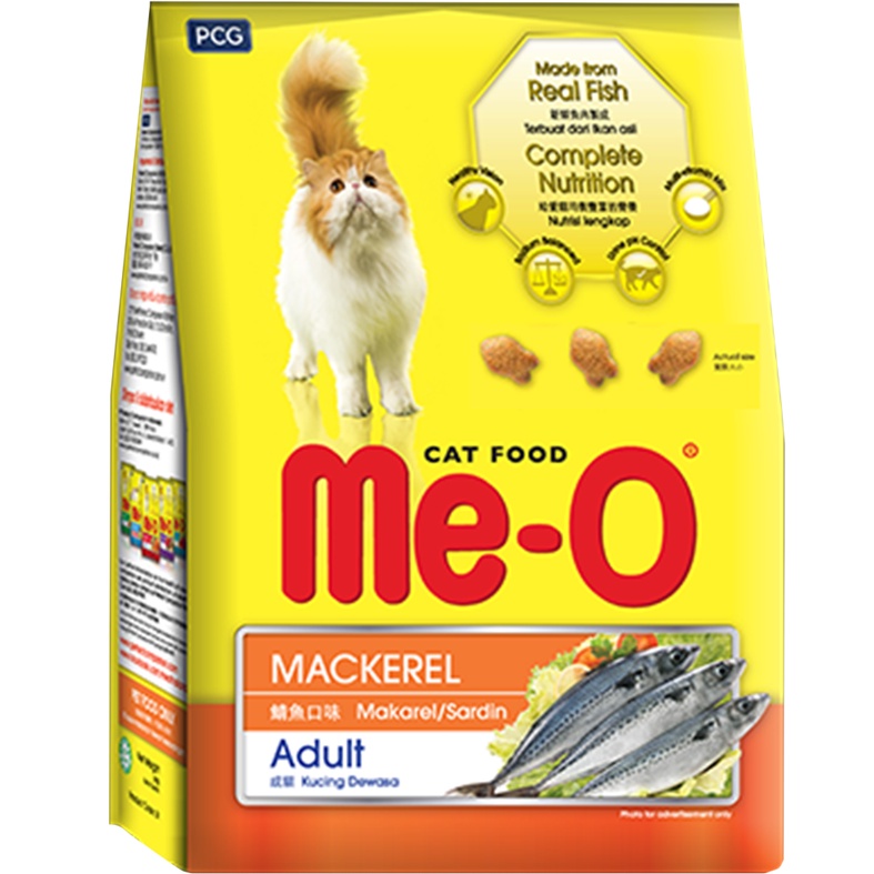 Makanan Kering Kucing  Me-O Dry  Meo Cat Food 1,2 Kg