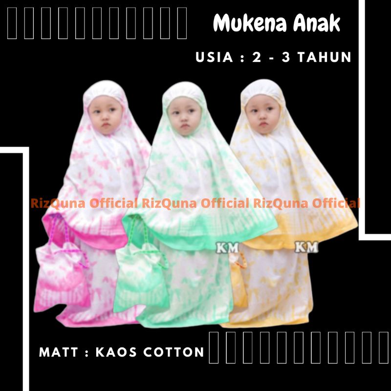 MUKENA BALITA / MUKENA ANAK / GROSIR MUKENA / MUKENA KAOS / MUKENA HANDMADE-5