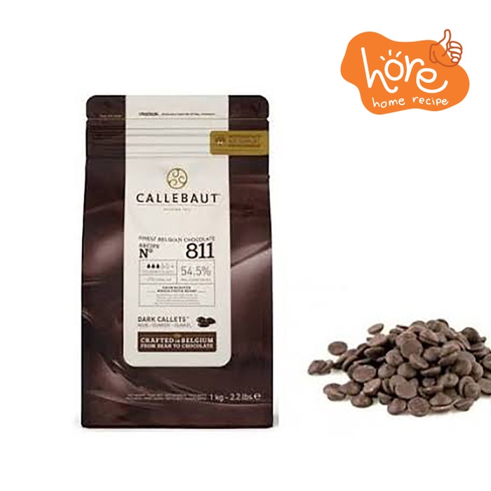 

Jual Callebaut Dark Choco Callets 54.5% Cocoa 1 Kg (Kemasann Asli)