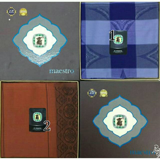 Sarung gajah duduk maestro