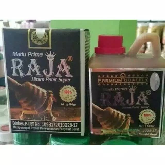 

Madu Prima Raja Hitam Pahit Super 500 gram