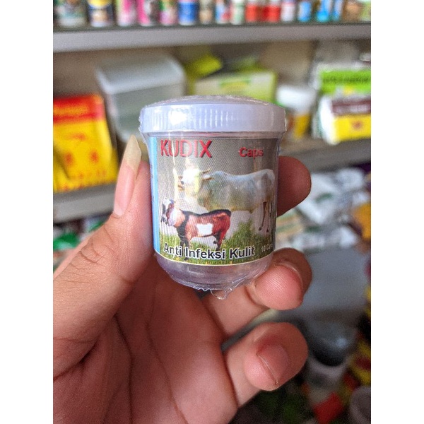 KUDIX Caps - ISI 10 Kapsl Obat Sapi, Kambing,kuda Mengobati Scabies

