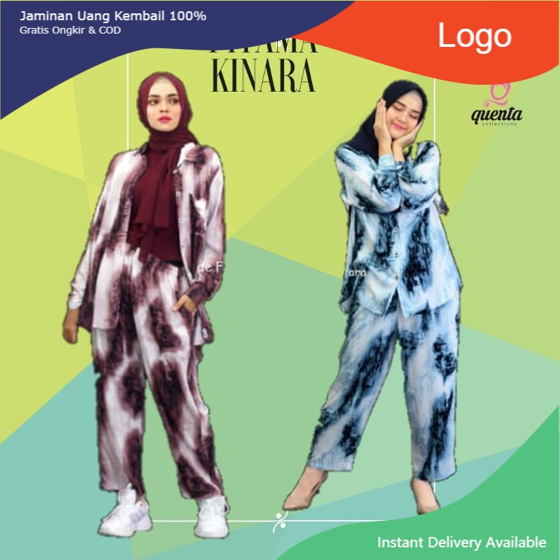 Piyama Kinara by defara.id batik wanita modern