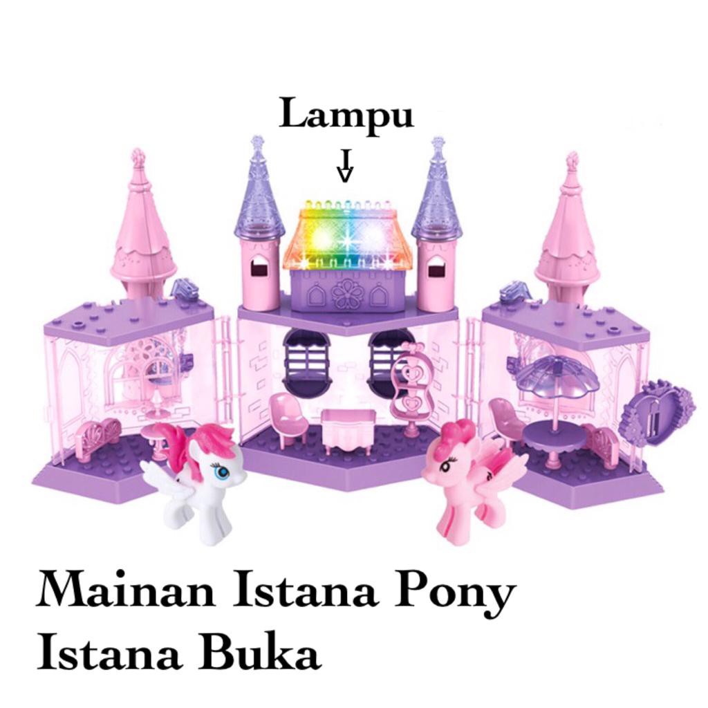 [MS]Mainan Anak Dream Castle Little Pony / Mainan Rumah Istana Little Pony