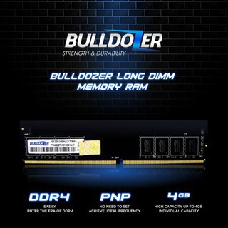 Ram memory bulldozer 4gb ddr4 2400mhz pc19200 1.2v cl17 longdimm for cpu pc komputer