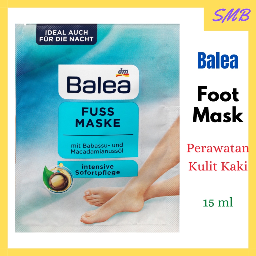 Balea Foot Mask - Lotion Perawatan Kulit Kaki 15 ml