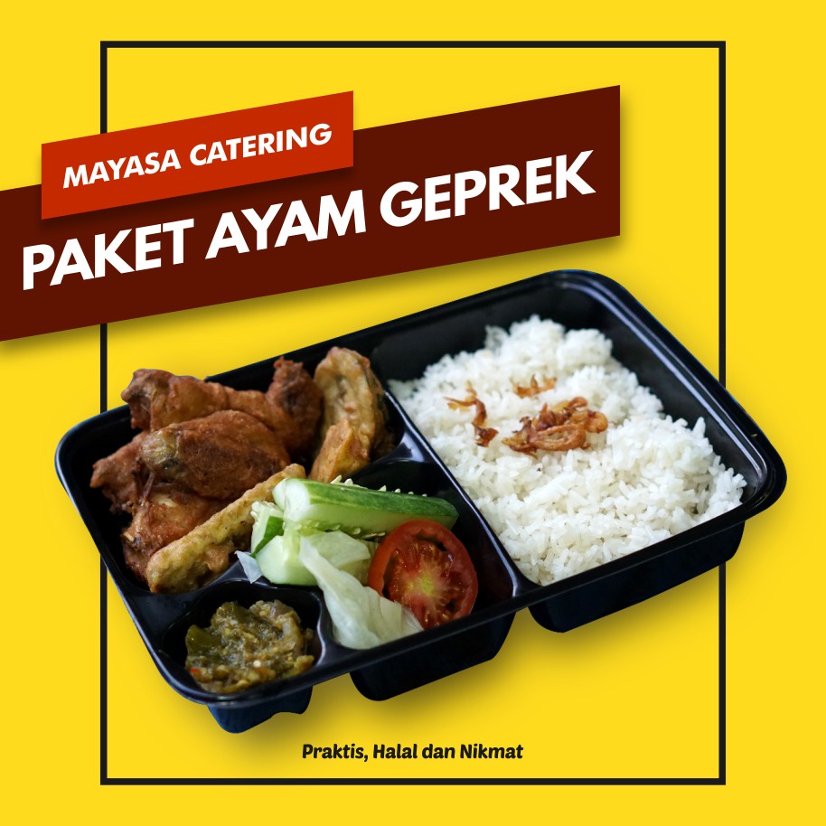 Nasi Kotak Medan - Kemasan Bento