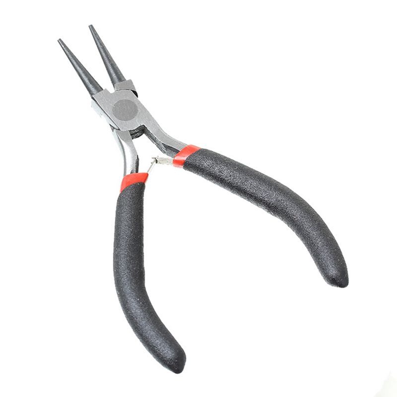 Tang Pemotong Kabel Multifungsi Insulated Wire Cable Cutter Round Nose Pliers 12.5CM