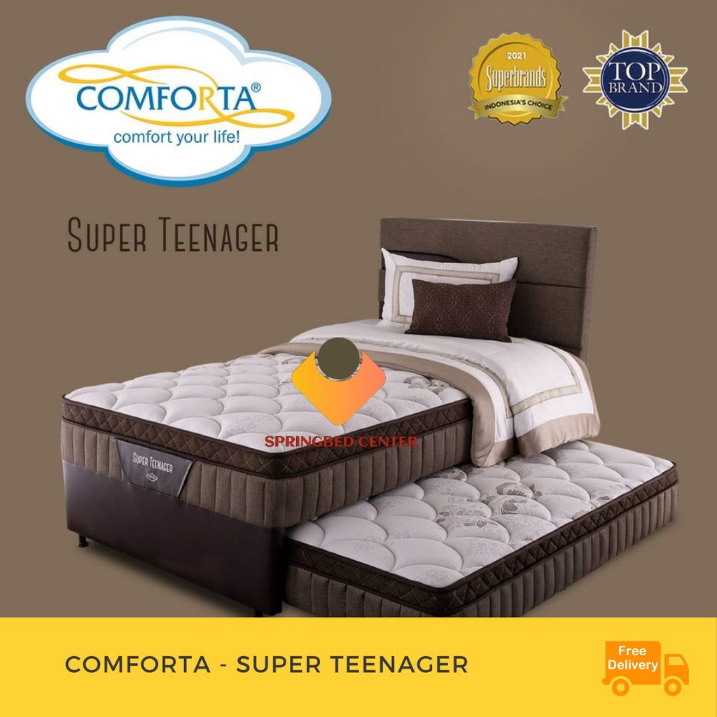 Kasur Spring Bed 2in1Comforta Type Super Teenager Uk.90/100/120