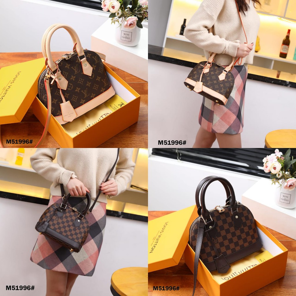 LV ALMA BB Handle Bag  M51130/51130 VAL TAS SELEMPANG TAS IMPORT TAS BRANDED WANITA