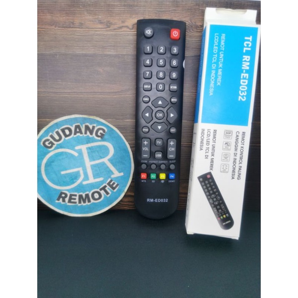 Remote remot TV TCL LED LCD Multi fungsi