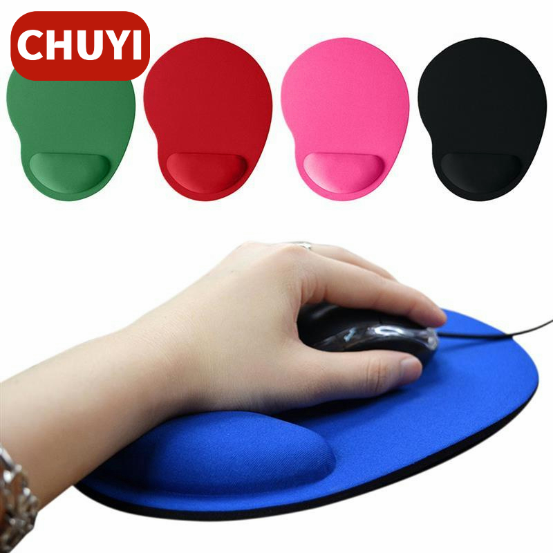 Mouse Pad Gaming Anti Slip Warna Polos Untuk PC / Komputer / Laptop