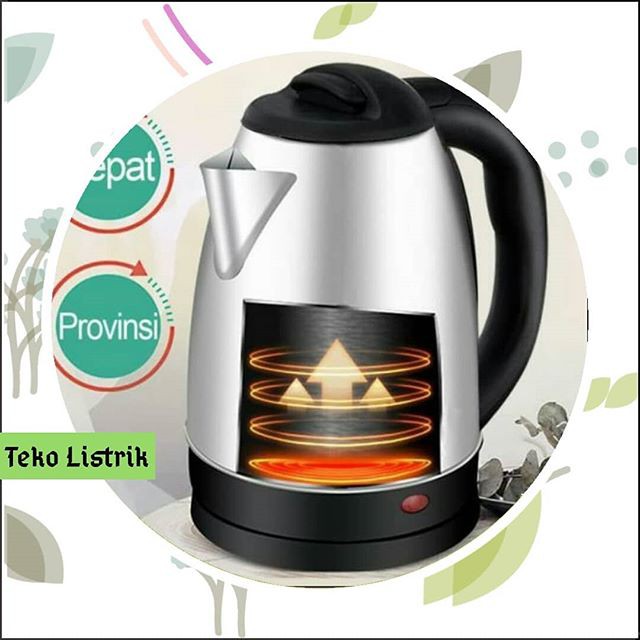 Teko Listrik 2 Liter - Kettle Elektrik 2L Pemanas Air