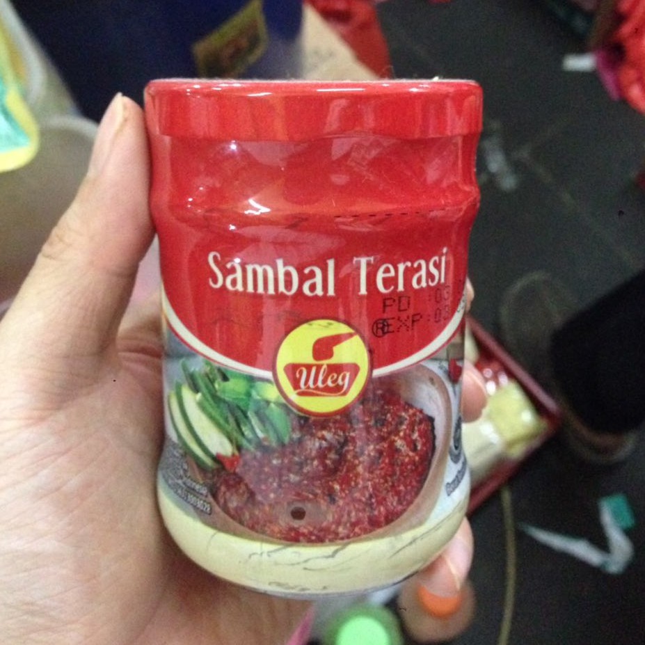 Sambal Terasi Uleg Finna 190 Gr Asli Kemasan Botol Saus Sambal Cabe Ulek | Shopee Indonesia