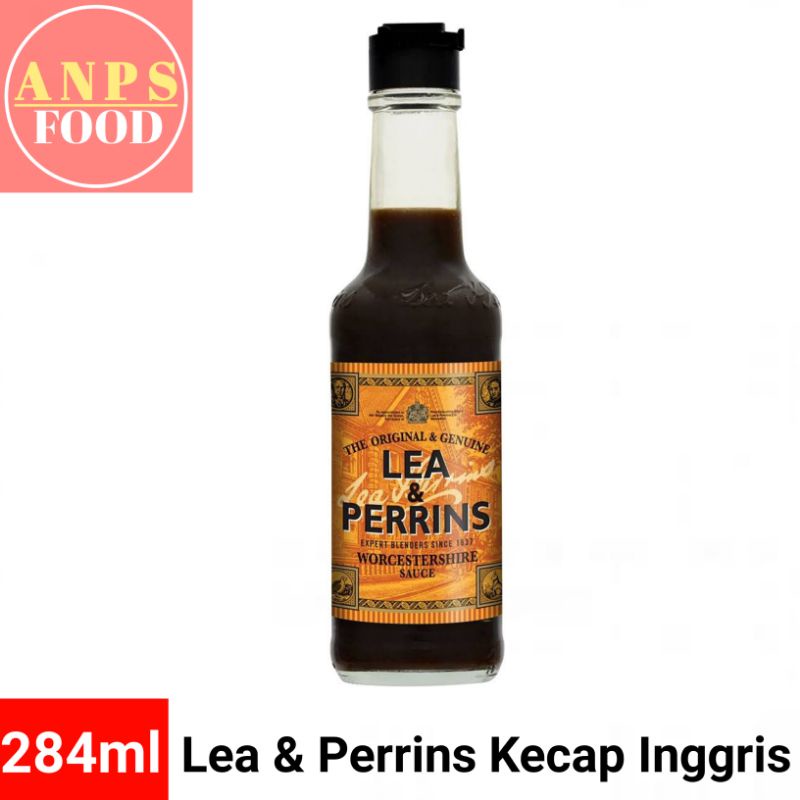 

Lea & Perrins Sauce Worcestershire 284ml Kecap Inggris / Saus Inggris / Lea and Perrins