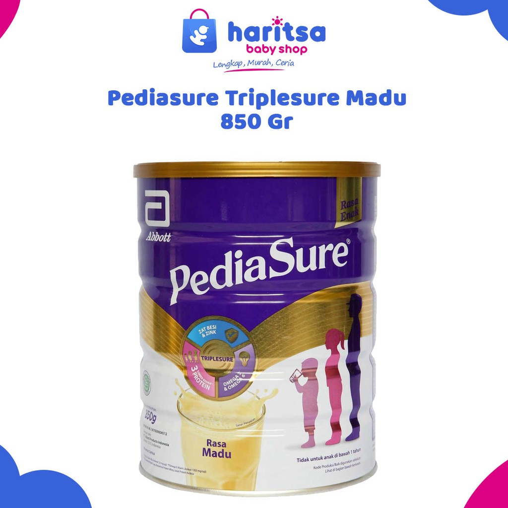 PEDIASURE Triplesure MADU 850 GR