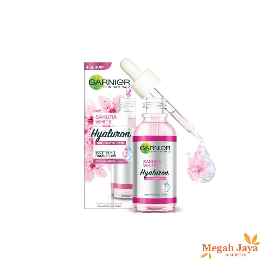 GARNIER SAKURA GLOW HYALURON 30X BOOSTER SERUM 15 ML @MJ