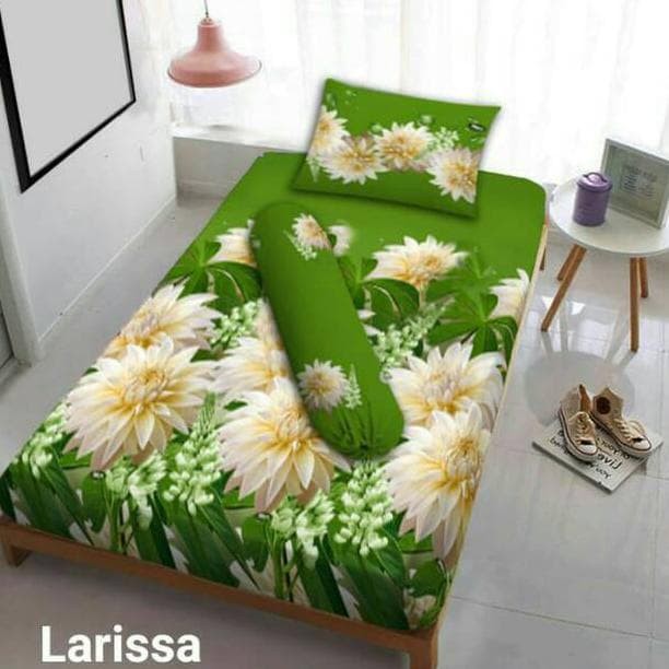 Sprei Single Kintakun 3D Santika Deluxe / D'luxe Larissa