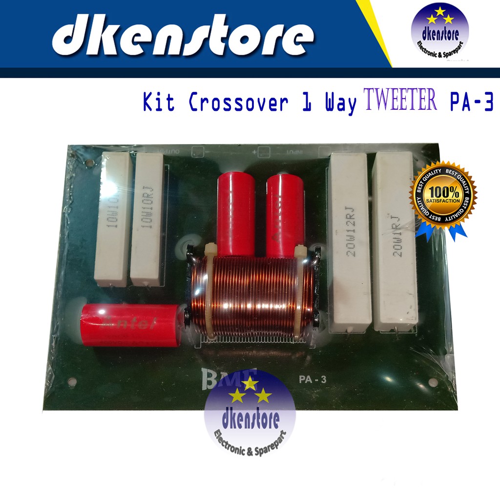 Kit Crossover 1way PA3 Tweeter