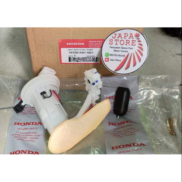 16700K81N00 16700K81N01 FUEL PUMP NEW BEAT ECO BEAT K81 BEAT STREET POMPA BENSIN NEW BEAT K81 BEAT S