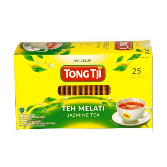 Tong Tji Tongtji Teh Celup Hitam Asli Harum Tea Lemon Jasmine Melati Green Hijau Jeruk Purut isi 25