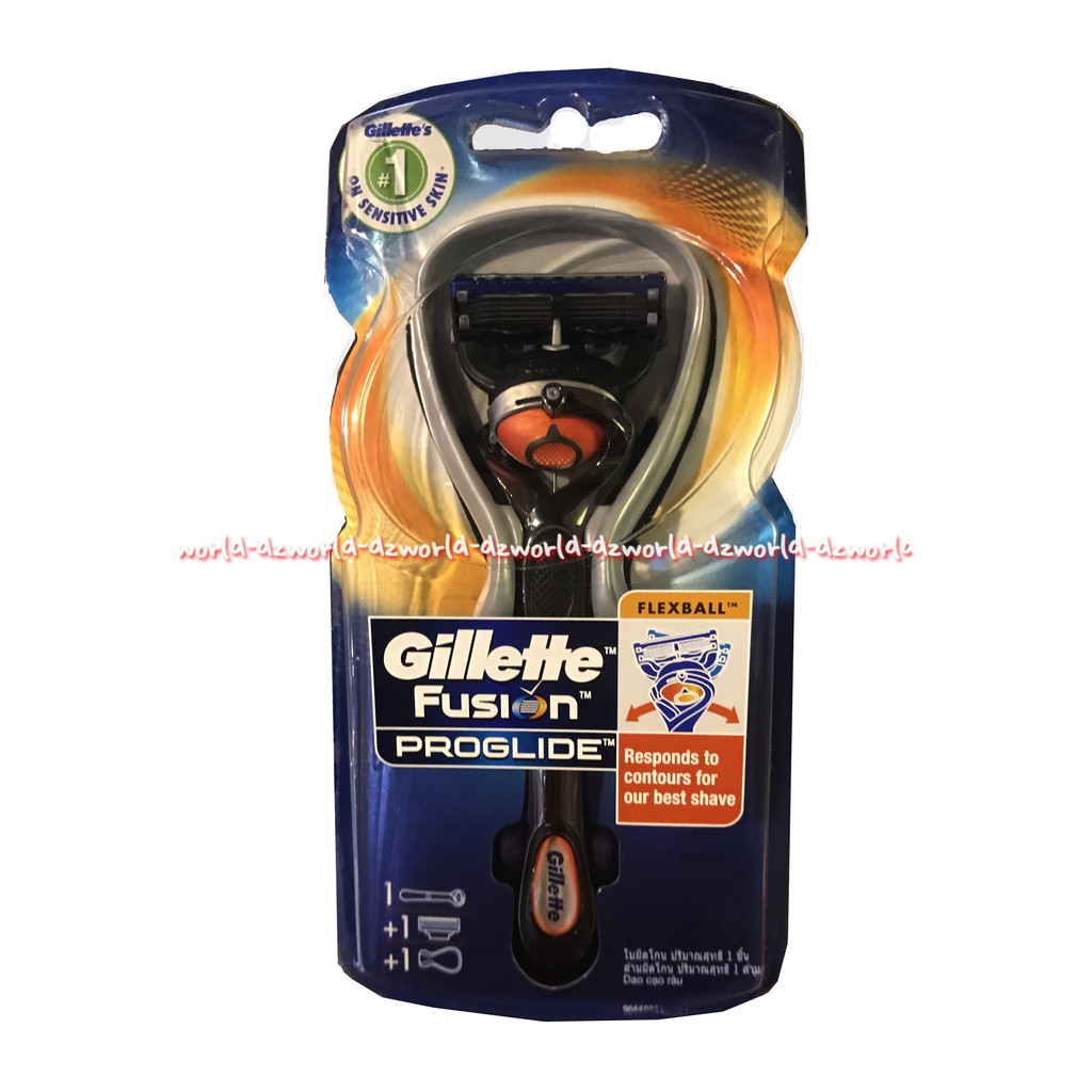 Gillette Fusion Proglide Pisau Cukur Gilet untuk Kulit Sensitif Gillete