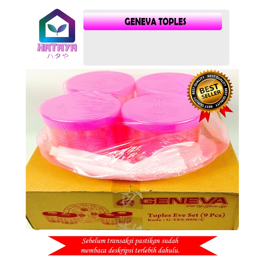 HATAYA - GENEVA TOPLES / TOPLES SERBAGUNGA / TOPLES KUE / TOPLES KUE ANTI PECAH / TOPLES KUE LEBARAN