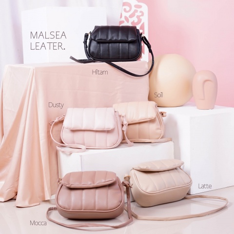 MALSEA LEATHER / SIERA TAS WANITA TERMURAH  SLING BAG WANITA LOKAL TAS FASHION BAG TAS LUCU SELEMPAN