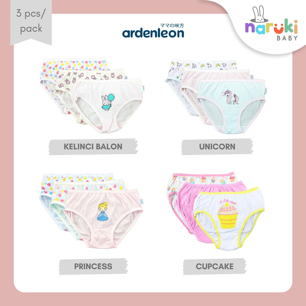 Ardenleon Celana Dalam Anak Perempuan Arden Leon Girl Kids Premium