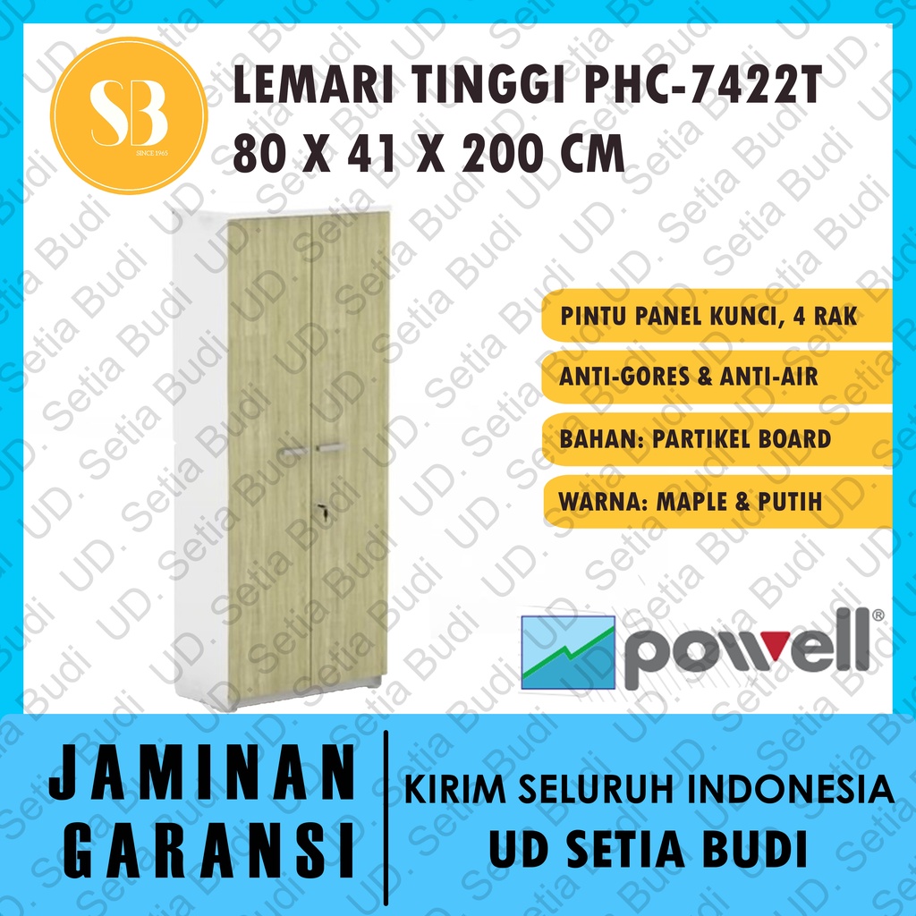 Kabinet / Lemari Tinggi Powell Two PHC 7422T